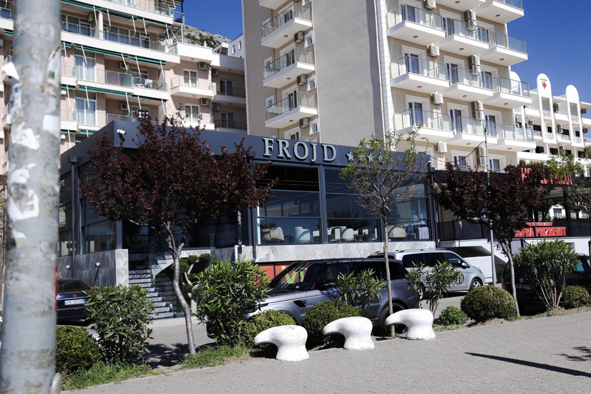 Hotel Frojd - Beach Front Resort Shëngjin 外观 照片